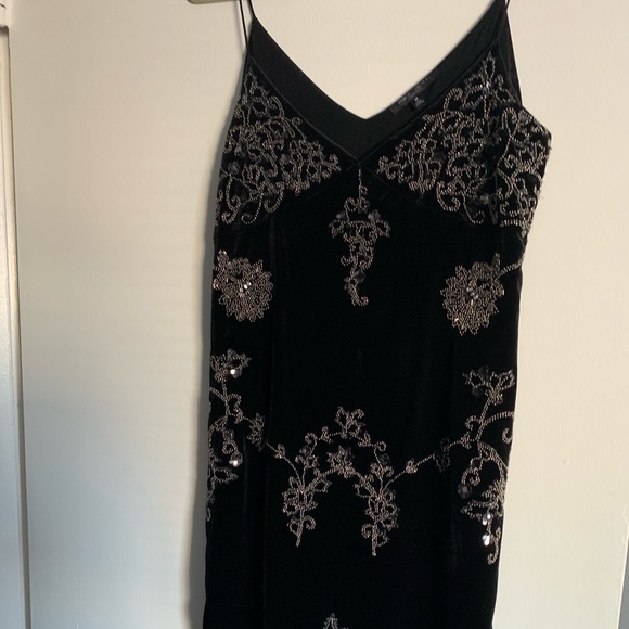 Velvet little black dress NWOT! - Picture 2 of 5